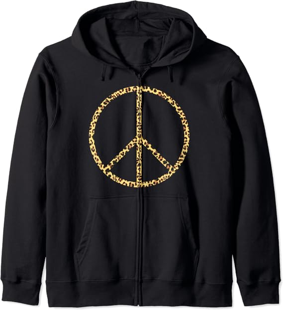 amazon-leopard-print-peace-sign-zip-hoodie-clothing-shoes-jewelry